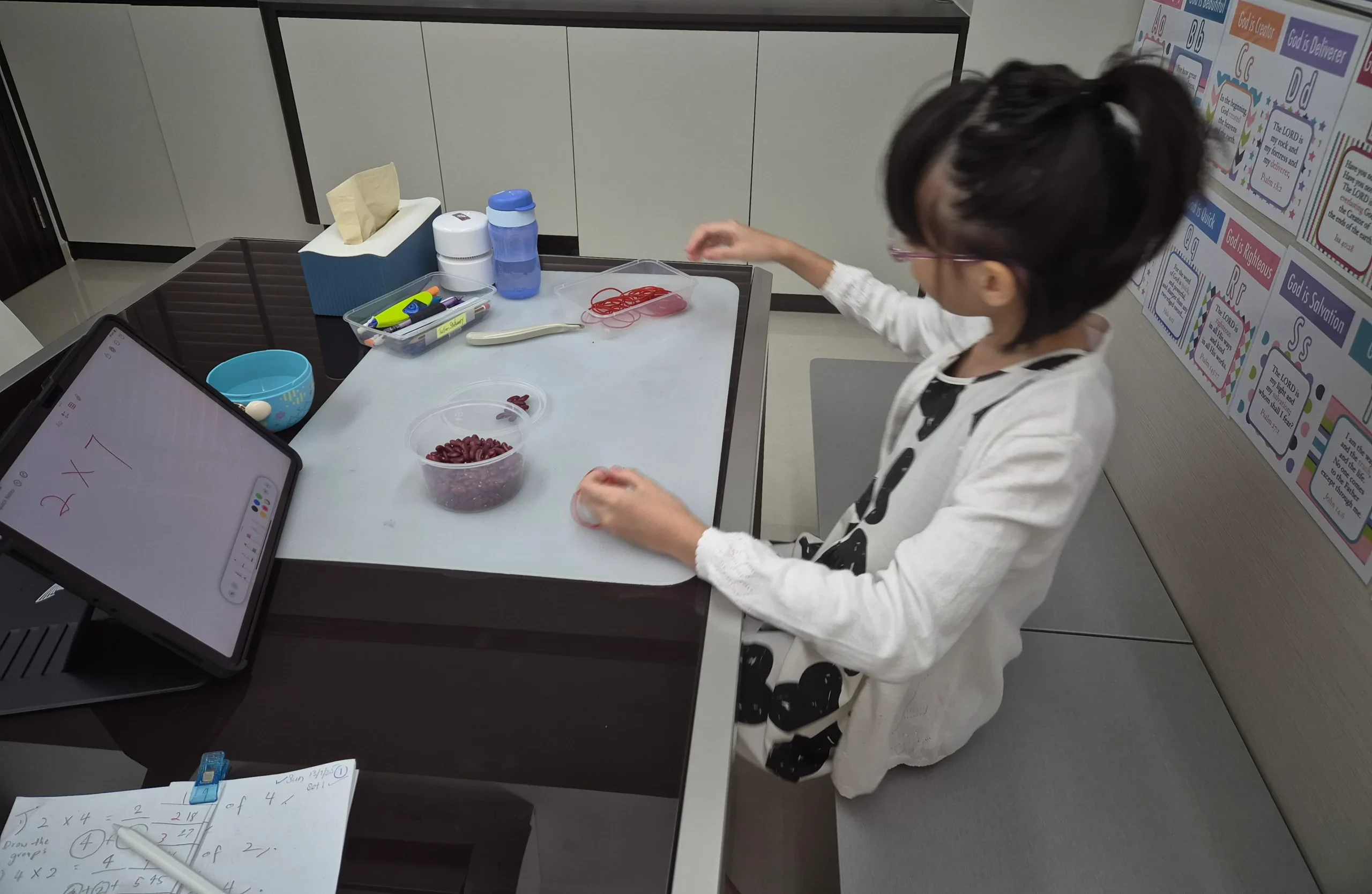 Personalised special needs tuition using hands-on learning strategies in Singapore